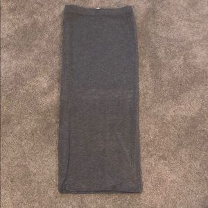 Grey Midi skirt